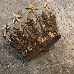 Iron Crown, patina finish, vintage looking 👸 👑